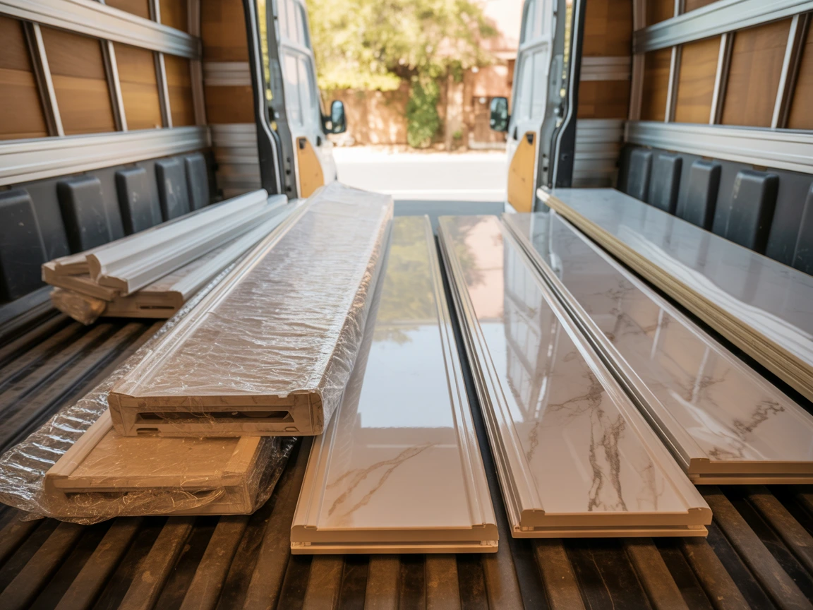 Доставка підвіконь Plastolit Новою Поштою